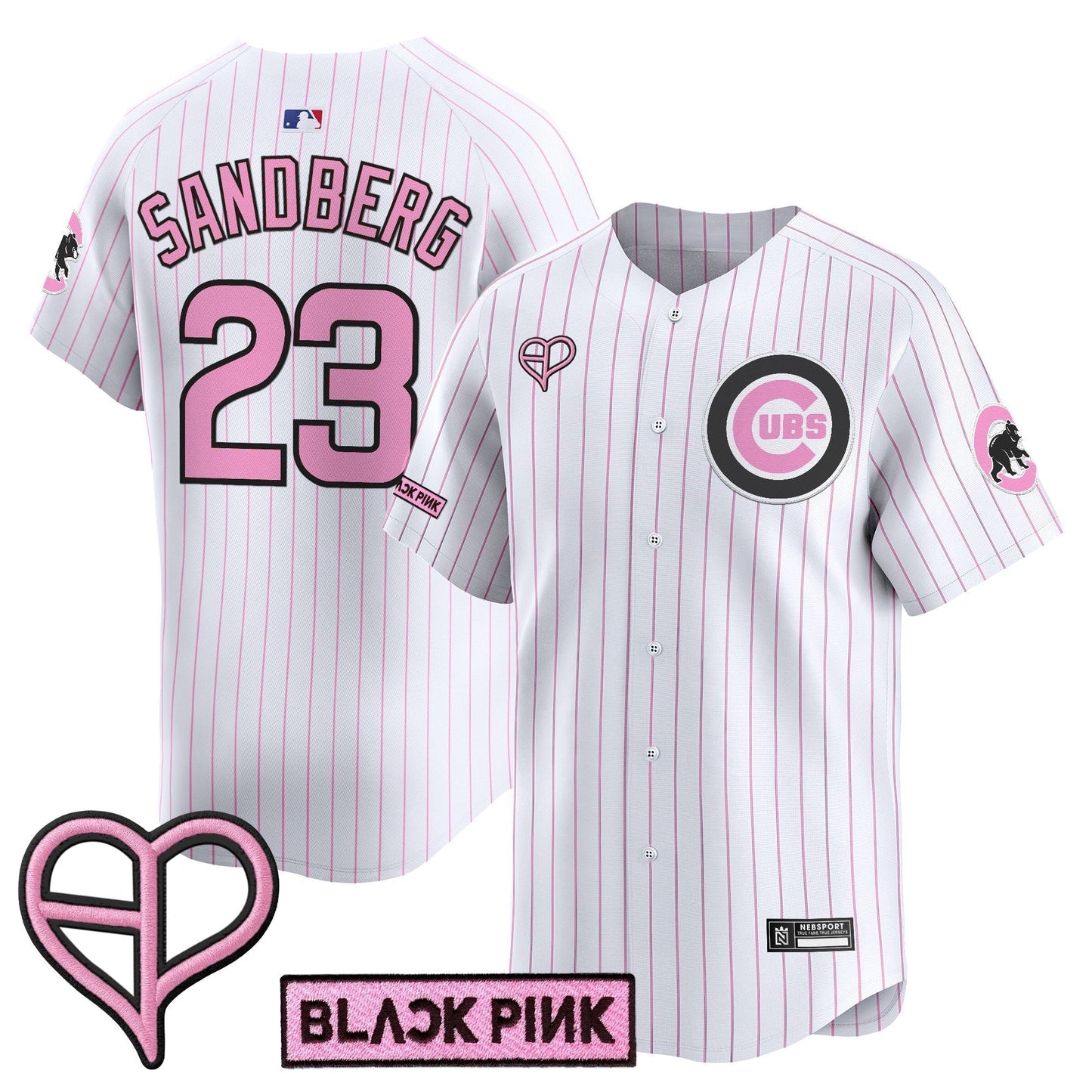 Unisex Chicago Cubs x BLACKPINK 2025 Vapor Premier Limited Jersey - All Stitched