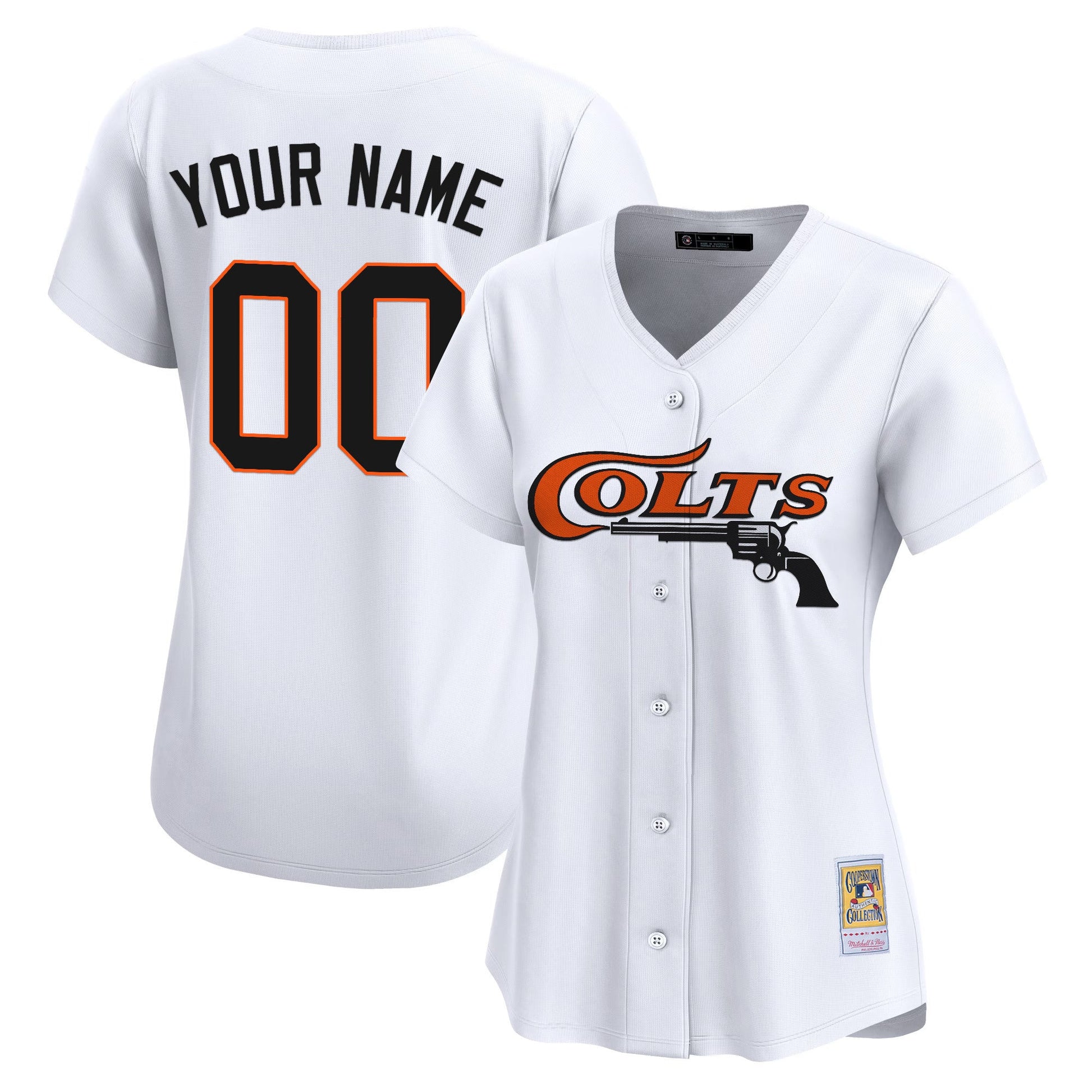 Houston Astros Throwback Vapor Premier Limited Custom Jersey - All Stitched