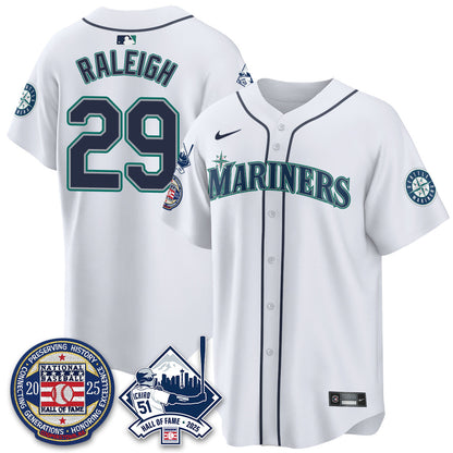 SEA Ichiro Number Retirement Jersey V2 - Stitched-NQD