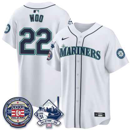 SEA Ichiro Number Retirement Jersey V2 - Stitched-NQD