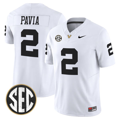 Men's Vanderbilt Commodores 2025 Vapor Limited Jersey - All Stitched