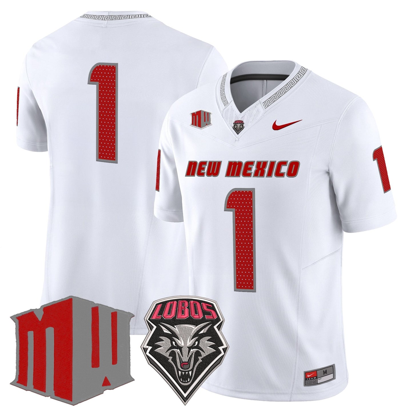 Men's New Mexico Lobos 2026 Vapor Limited Jersey - Stitched