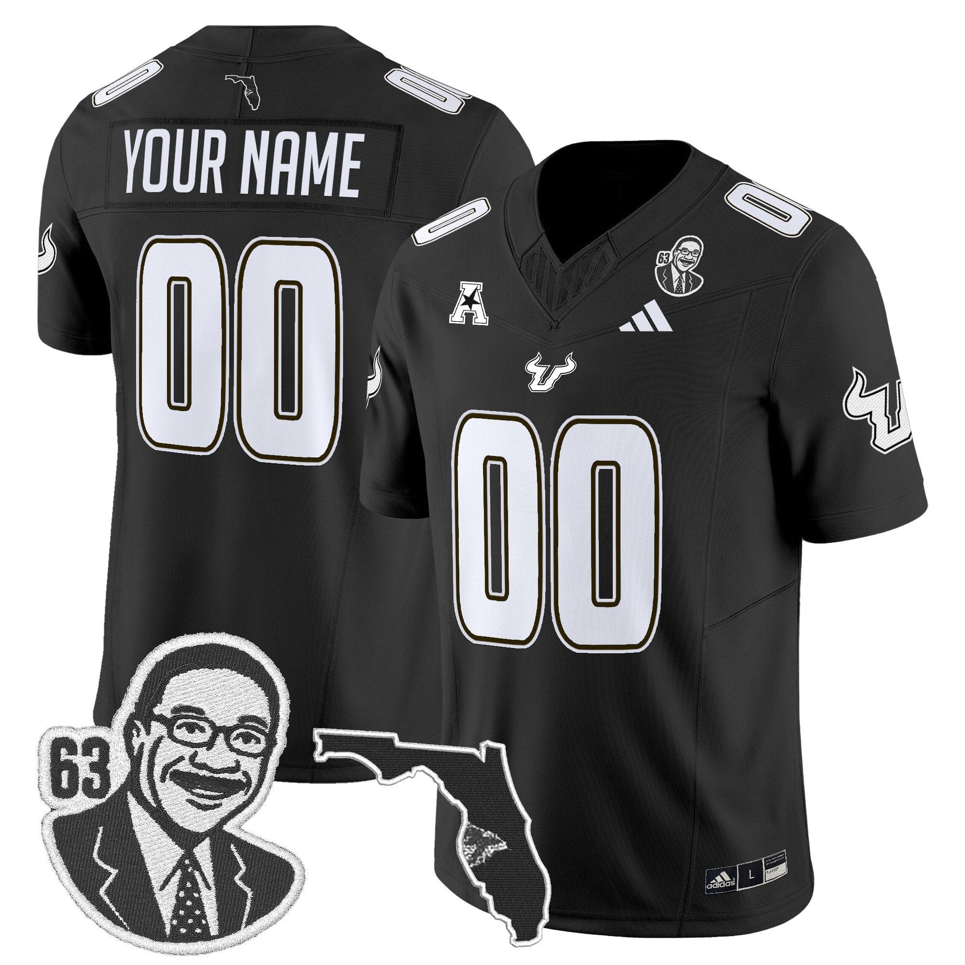 South Florida Bulls 'Lee Roy Selmon Legacy Edition' Vapor Limited Custom Jersey - All Stitched