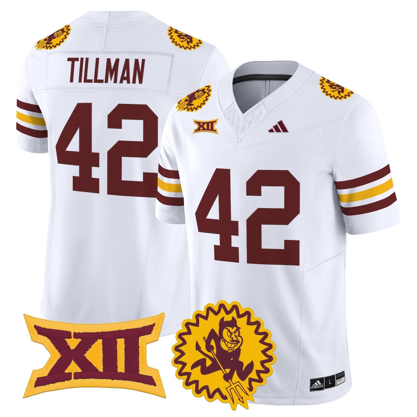 Men's Arizona State Sun Devils 1975 Throwback Vapor Limited Jersey - All Stitched