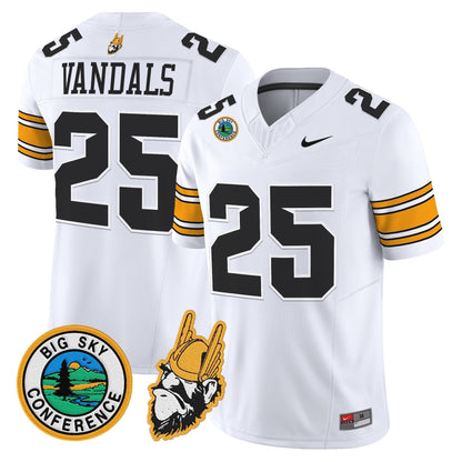 Men's Idaho Vandals 1975 Throwback Vapor Limited Jersey - All Stitched