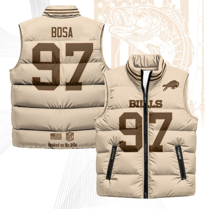 BUF Fishing Unisex Puffer Vest-NQD