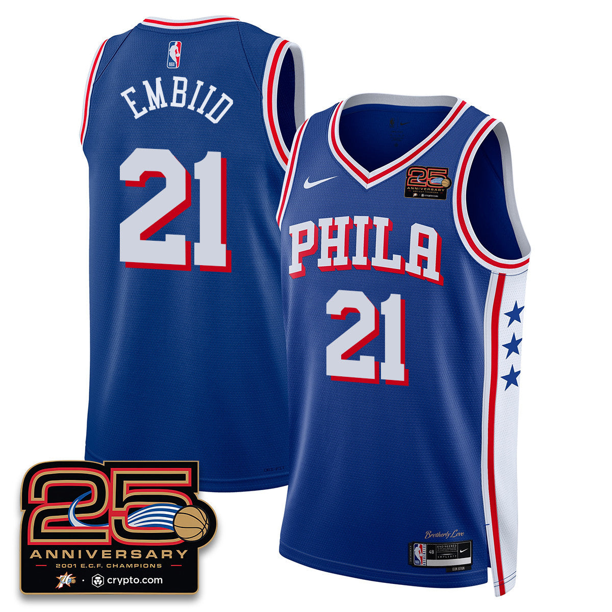 PHI 25th Anniversary Jersey - All Stitched
