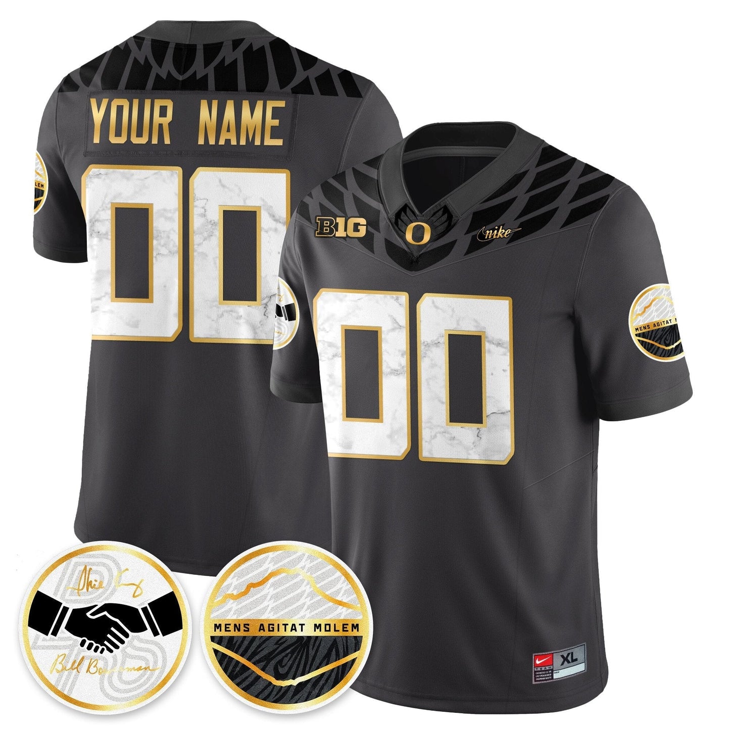 Oregon Ducks 2025 "Shoe Duck" Jersey - All Stitched
