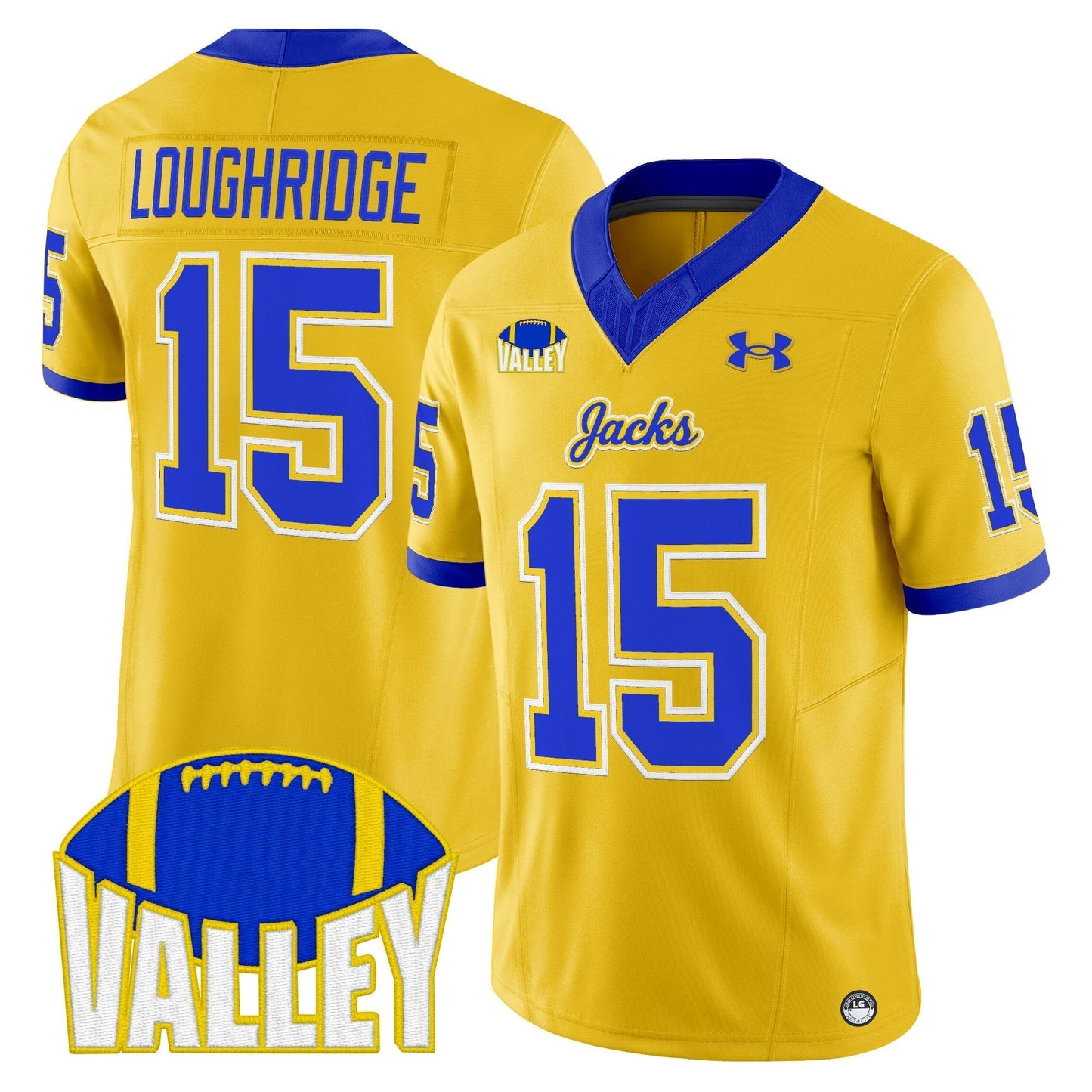 Men's South Dakota State Jackrabbits 2025 Vapor Limited Jersey - All Stitched