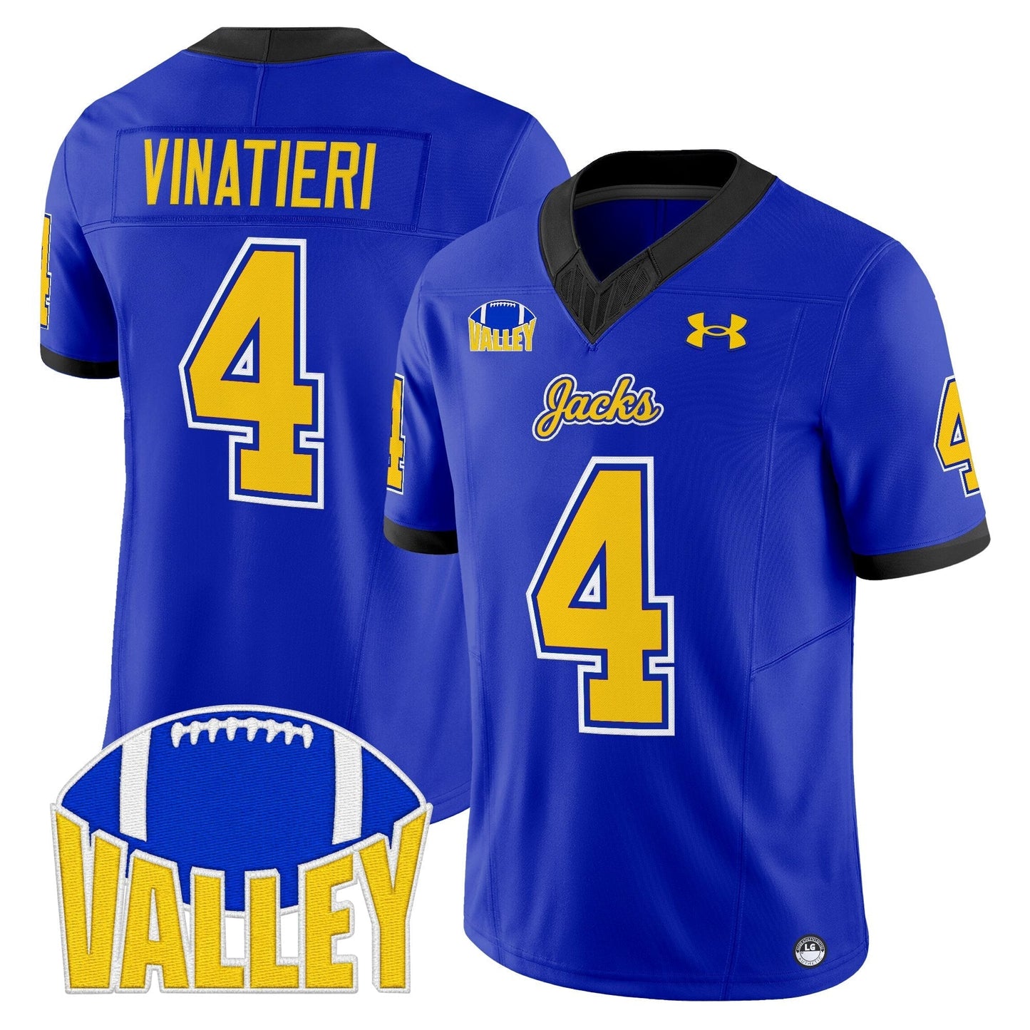 Men's South Dakota State Jackrabbits 2025 Vapor Limited Jersey - All Stitched