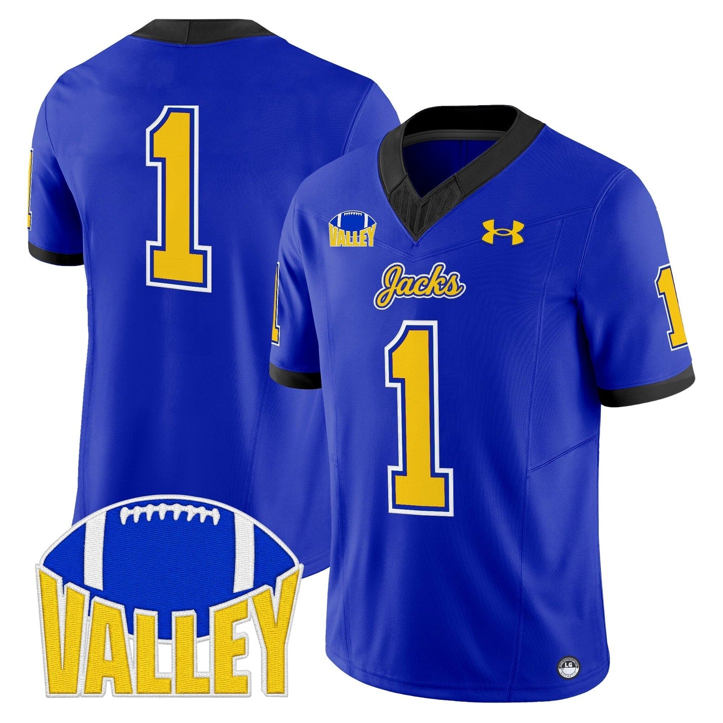 Men's South Dakota State Jackrabbits 2025 Vapor Limited Jersey - All Stitched