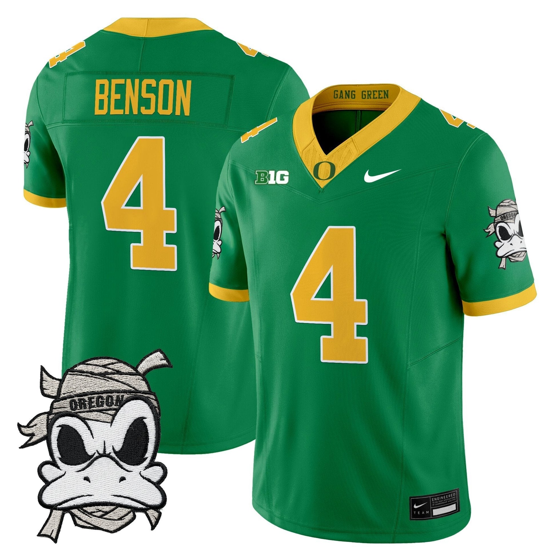Men's Oregon Ducks 2025 "Mummy Duck" Vapor Limited Jersey - All Stitched