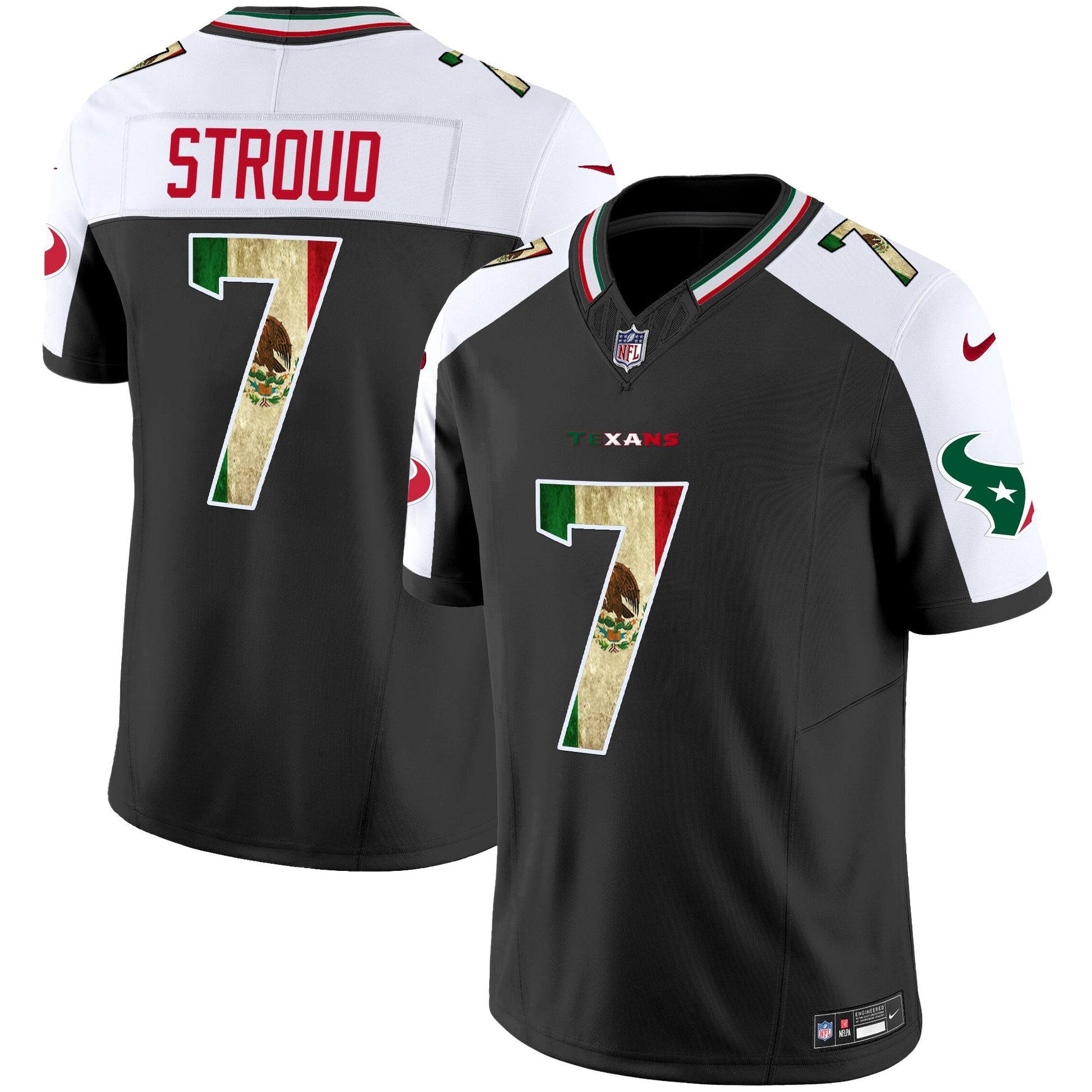 Men's Houston Texans 2025 Mexico Vapor Limited Jersey - All Stitched