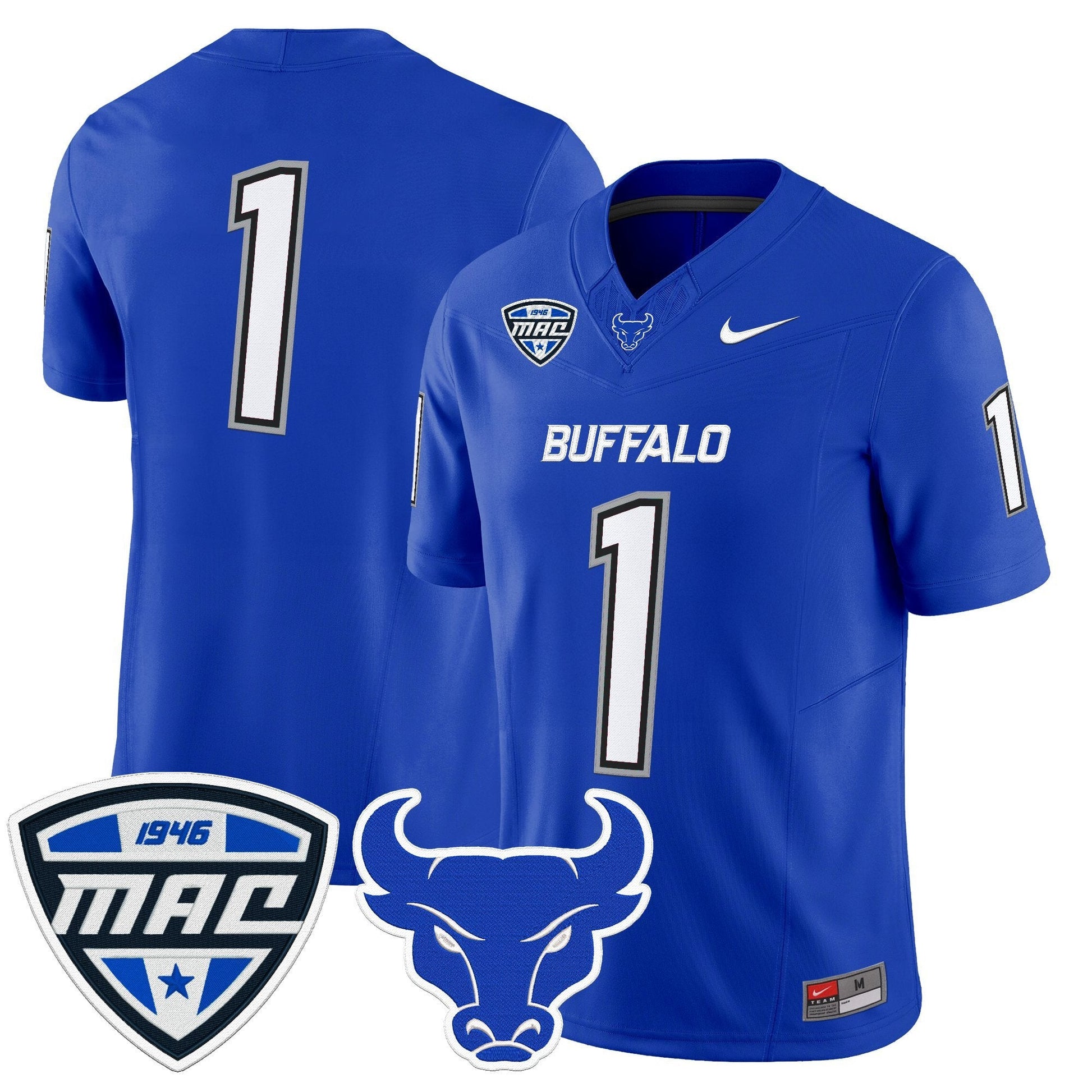 Men's Buffalo Bulls 2025 Vapor Limited Jersey - All Stitched