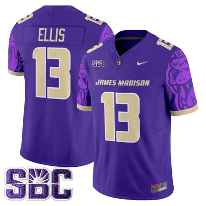 Men's James Madison Dukes 2025 Vapor Limited Jersey V2 - All Stitched