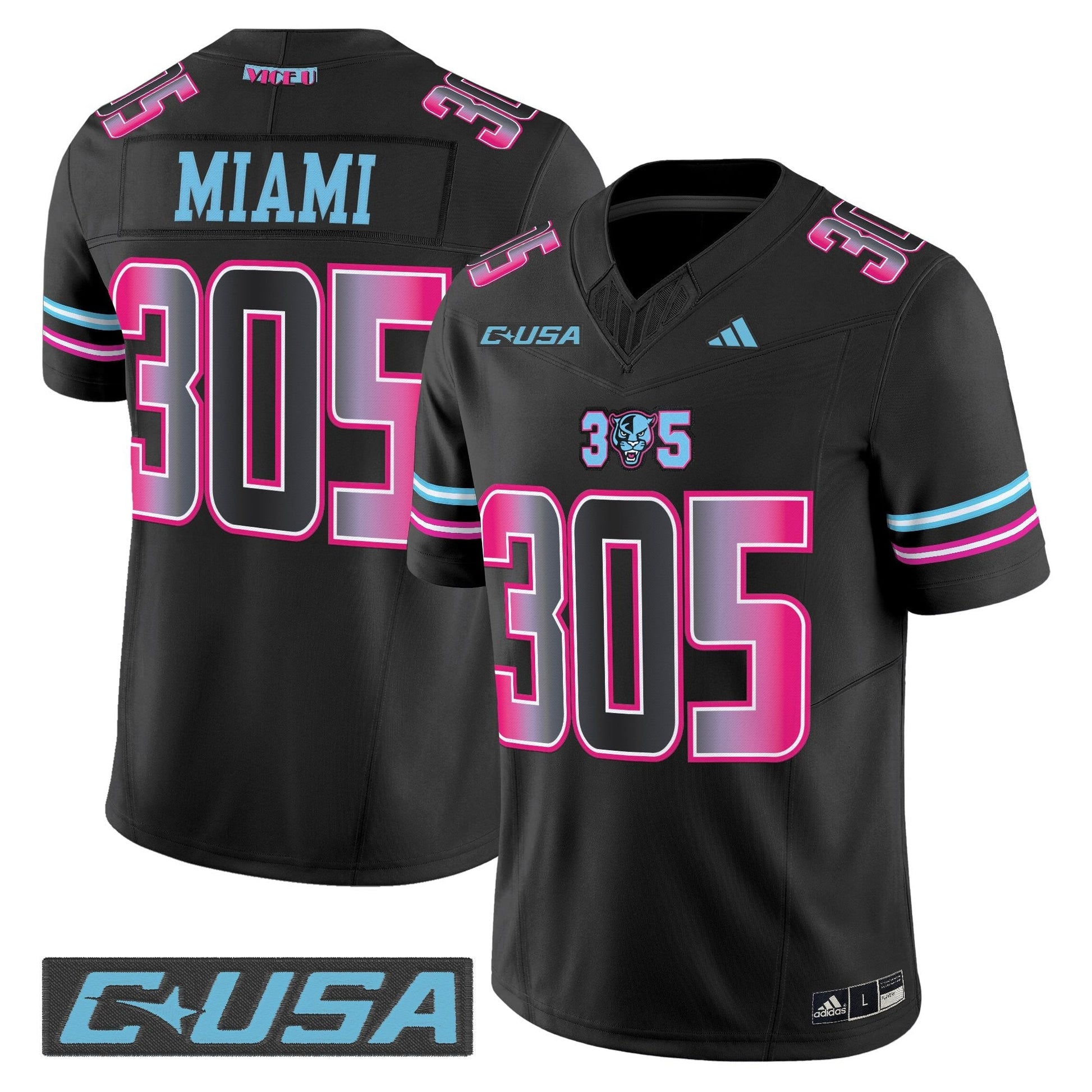 Men's Florida International Panthers 2025 Vapor Limited Jersey - All Stitched