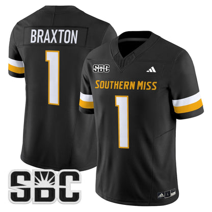 Men's Southern Miss Golden Eagles 2025 Vapor Limited Jersey - All Stitched