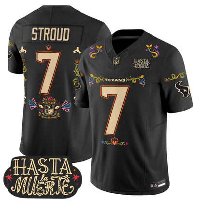 Houston Texans Mexico 'Hasta la Muerte Edition' Vapor Limited Jersey - All Printed
