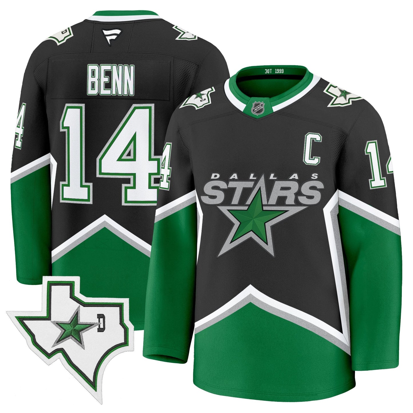 Dallas Stars '99 Throwback Premium Jersey - All Stitched