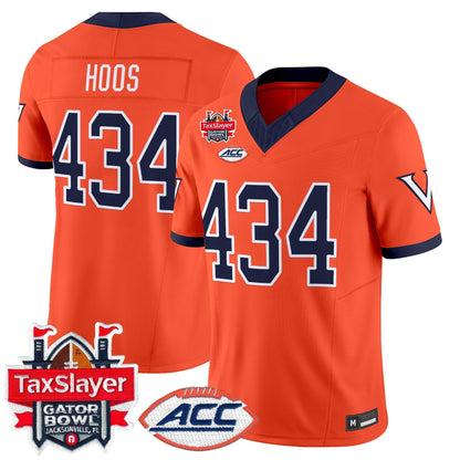 Men's Virginia Cavaliers 1995 Throwbacks Vapor Limited Jersey - Gator Bowl Patch - All Stitched