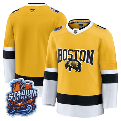 Boston Bruins 2026 Stadium Series Premium Jersey - All Stitched