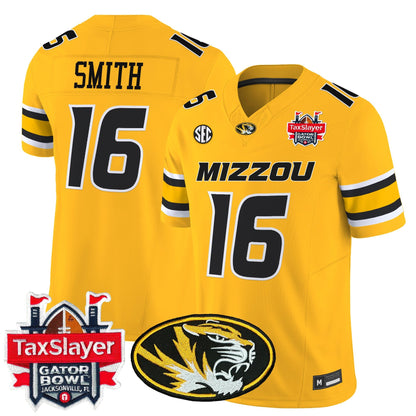 Men's Missouri Tigers 2025 Gator Bowl Vapor Limited Jersey - All Stitched