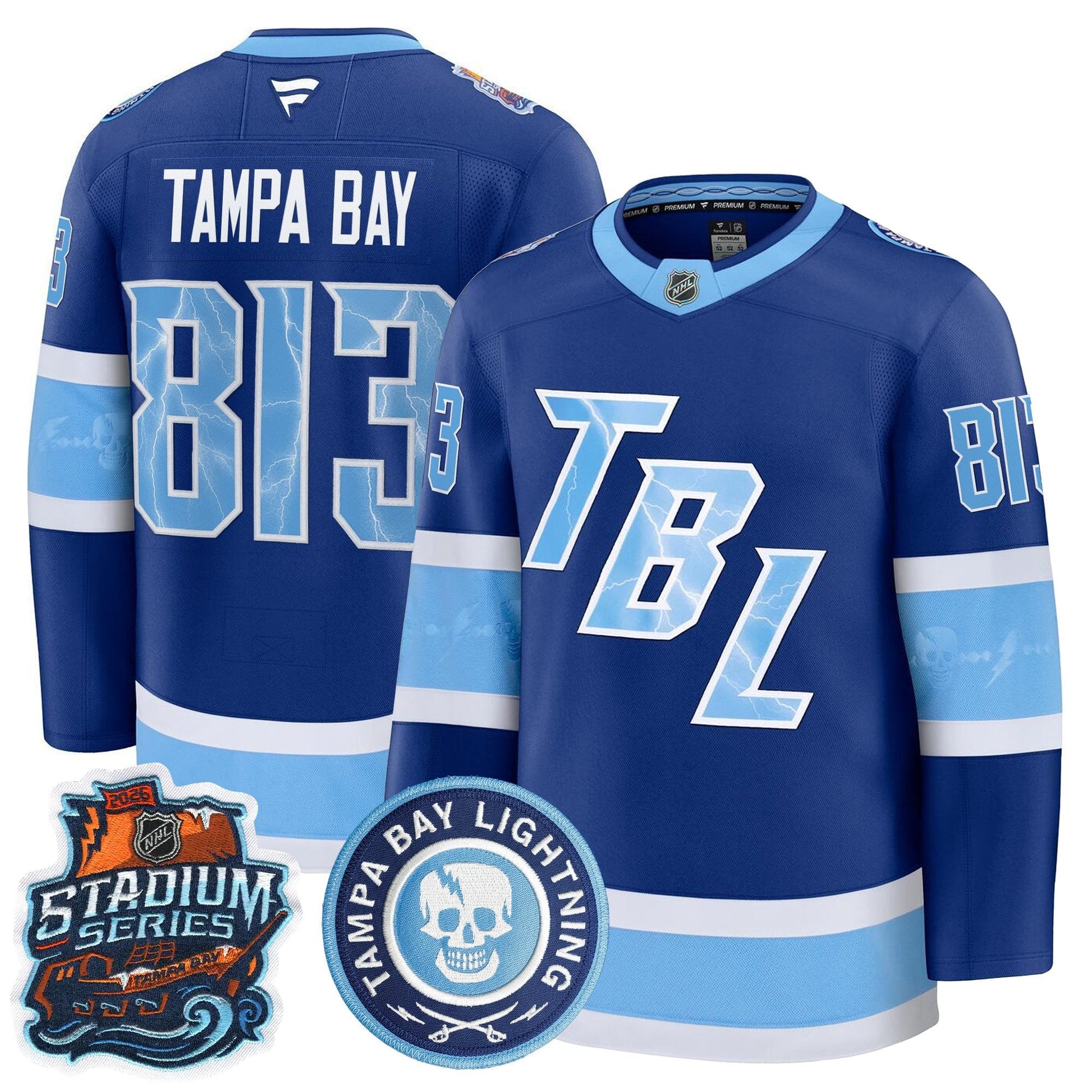 Tampa Bay Lightning 2026 Stadium Series Premium Jersey - All Stitched