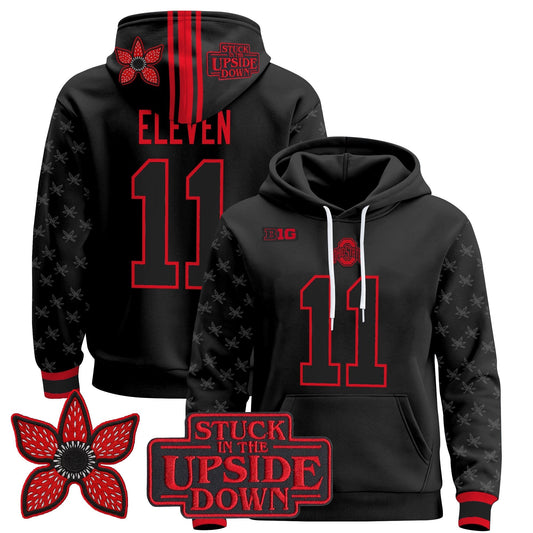Ohio State Buckeyes 'Stranger Things Edition' Premium Pullover Hoodie - All Stitched