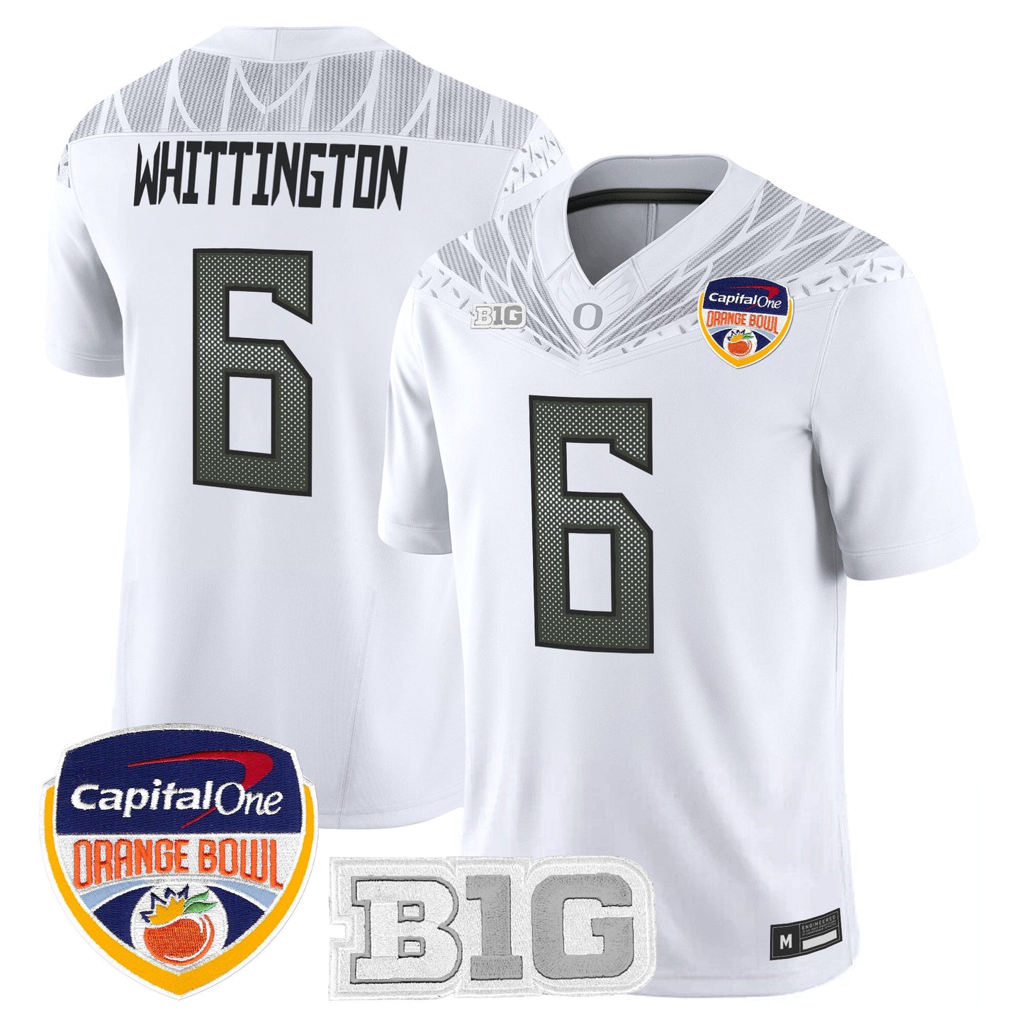 Oregon Ducks 2026 Orange Bowl Vapor Limited Jersey - All Stitched
