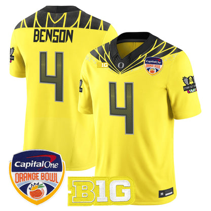 Oregon Ducks 2026 Orange Bowl Vapor Limited Jersey - All Stitched