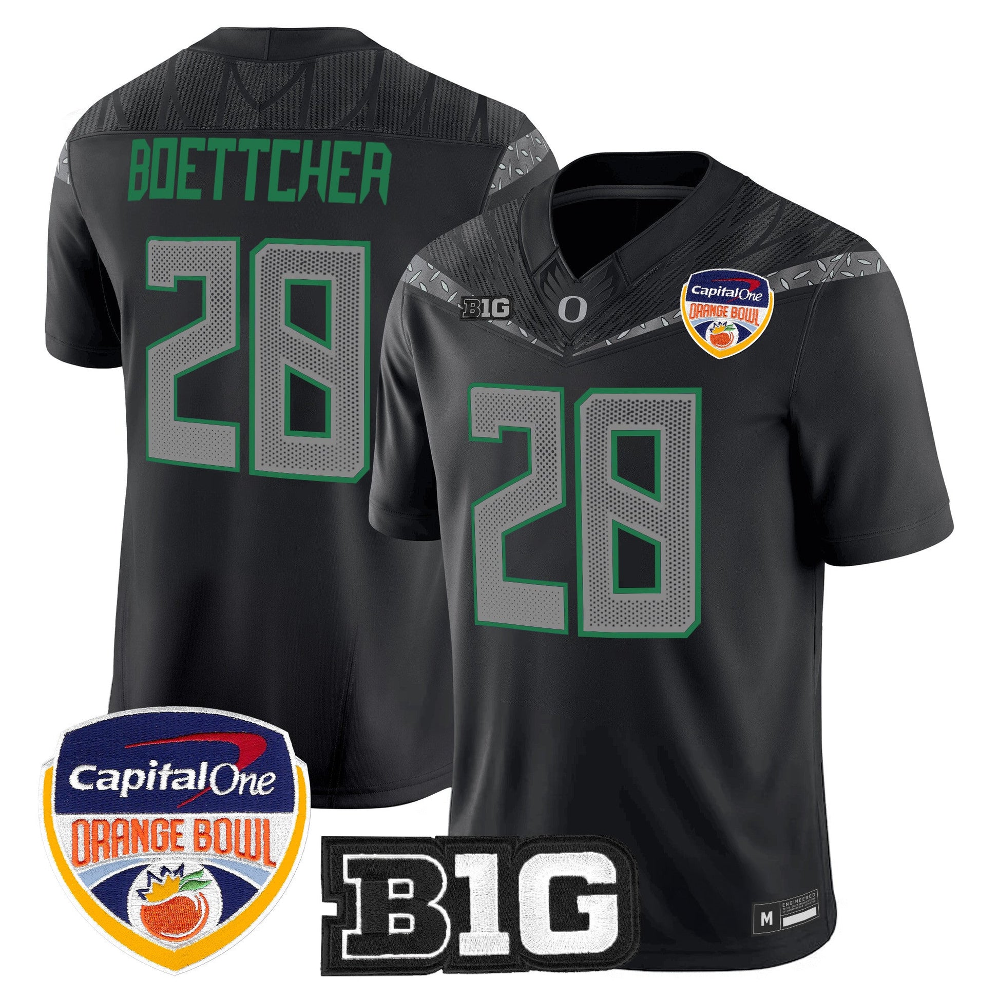 Oregon Ducks 2026 Orange Bowl Vapor Limited Jersey - All Stitched