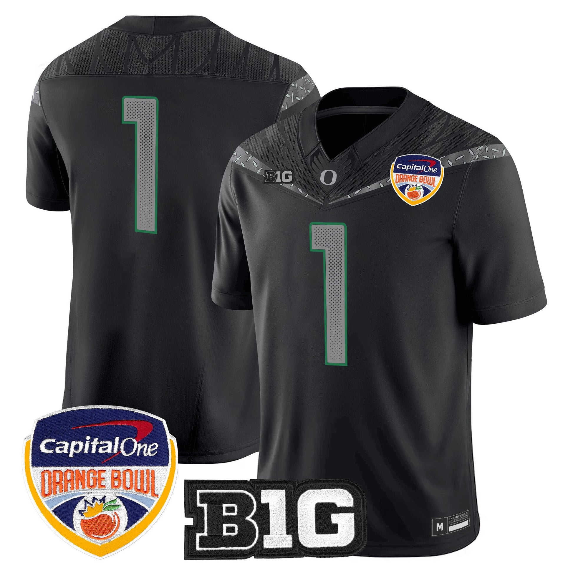 Oregon Ducks 2026 Orange Bowl Vapor Limited Jersey - All Stitched