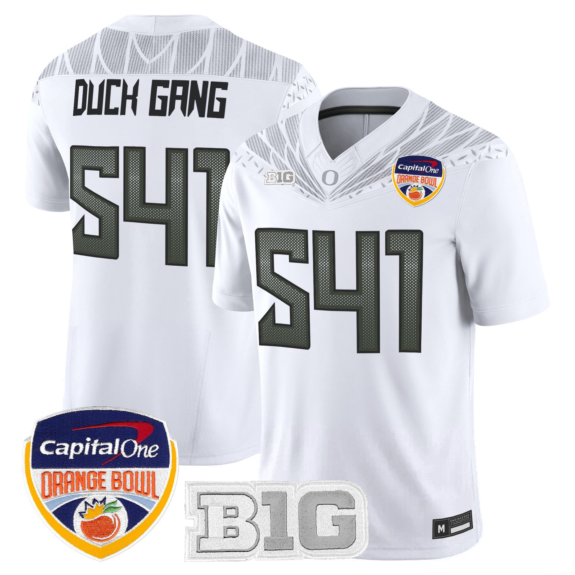 Oregon Ducks 2026 Orange Bowl Vapor Limited Jersey - All Stitched