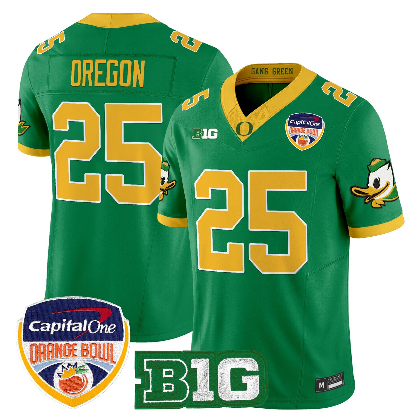 Oregon Ducks 2026 Orange Bowl Vapor Limited Jersey - All Stitched