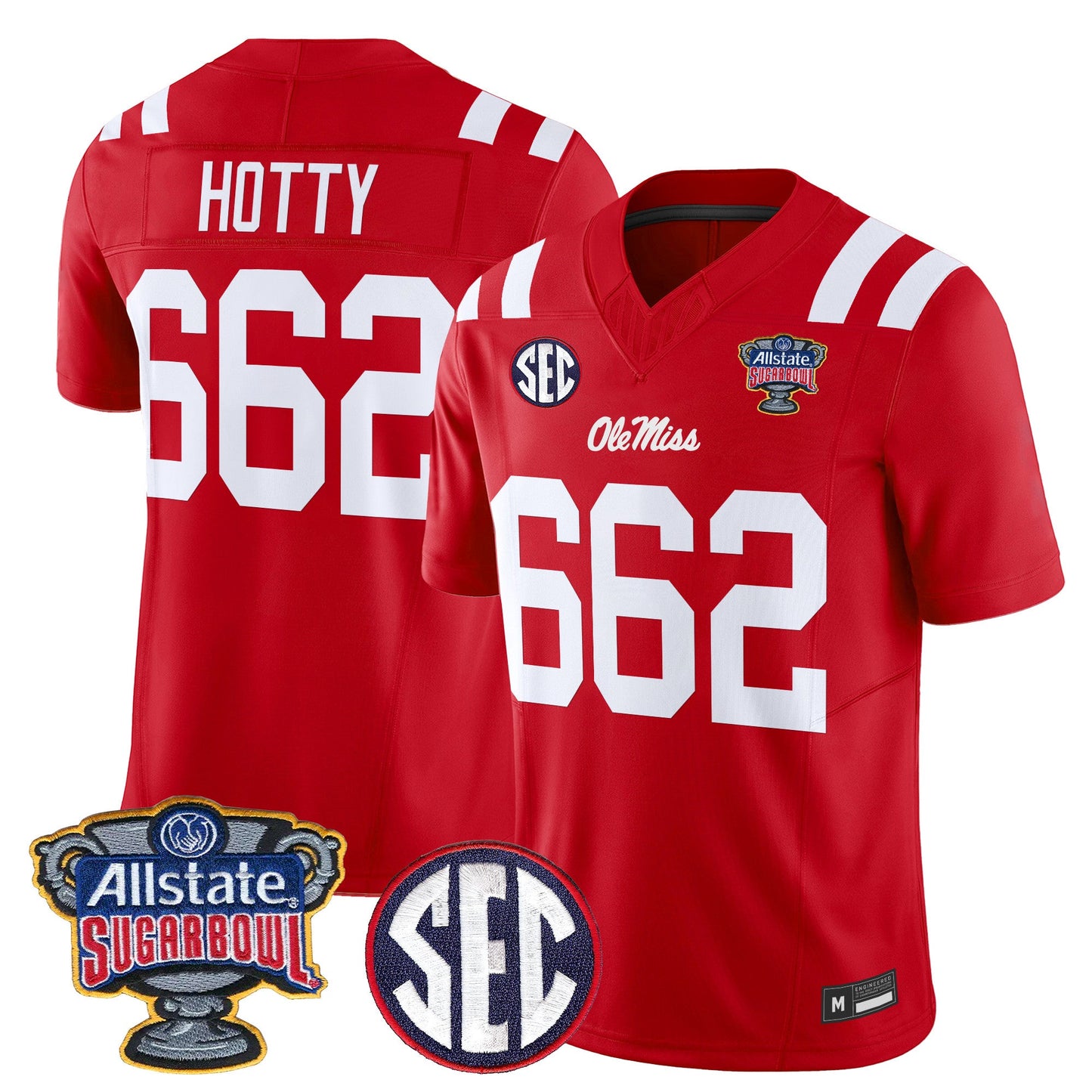 Ole Miss Rebels 2026 Sugar Bowl Vapor Limited Jersey - All Stitched