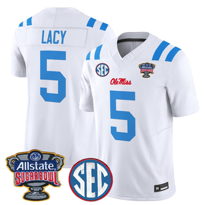 Ole Miss Rebels 2026 Sugar Bowl Vapor Limited Jersey - All Stitched