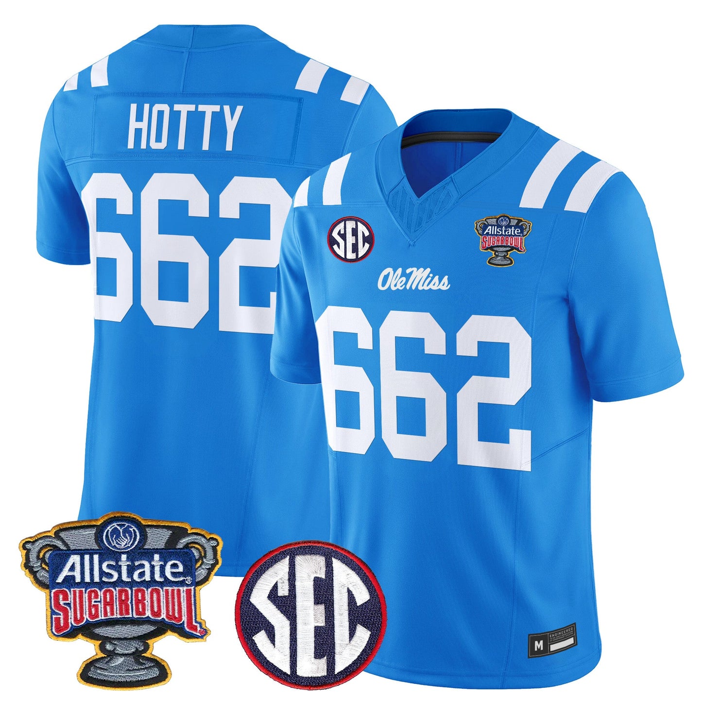 Ole Miss Rebels 2026 Sugar Bowl Vapor Limited Jersey - All Stitched