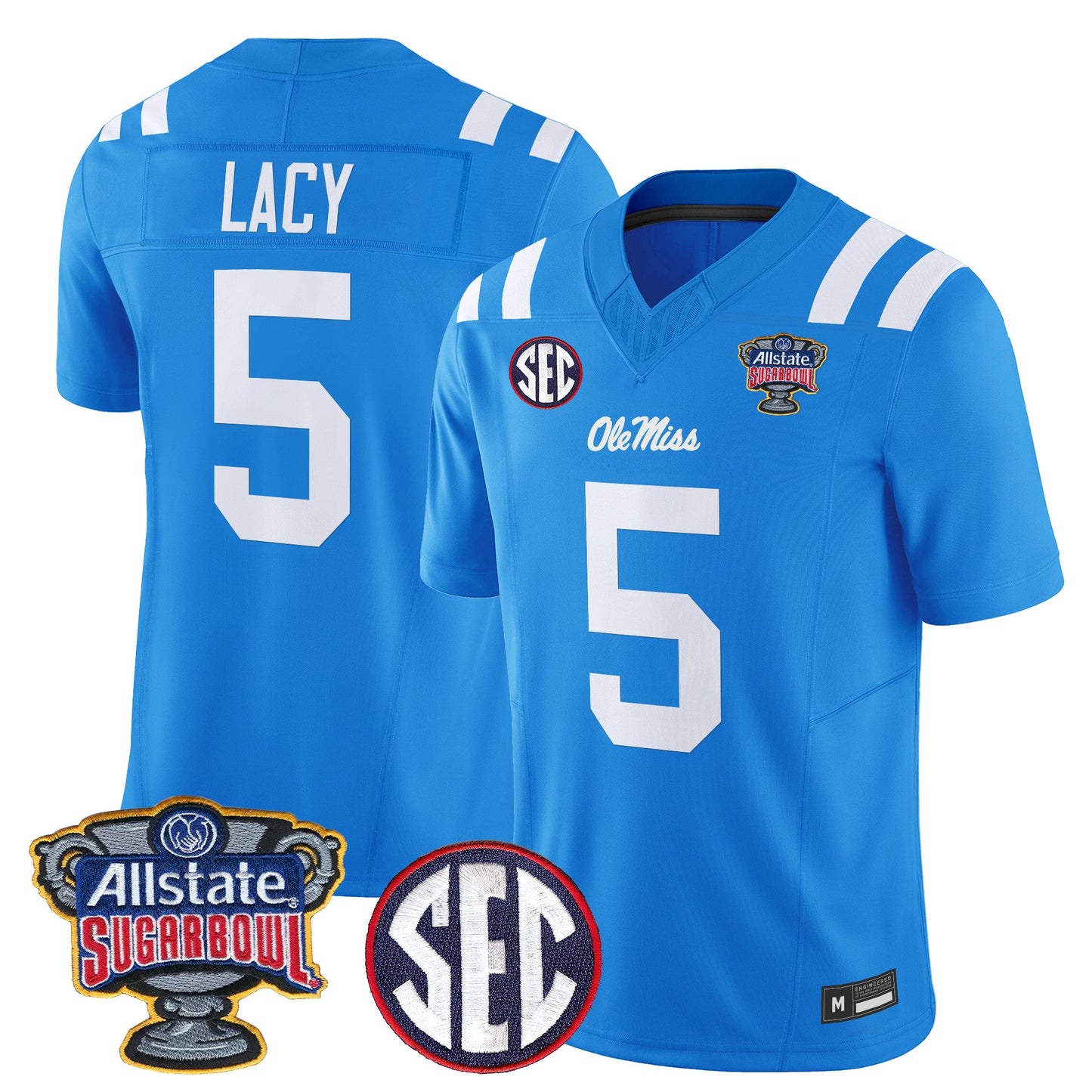 Ole Miss Rebels 2026 Sugar Bowl Vapor Limited Jersey - All Stitched