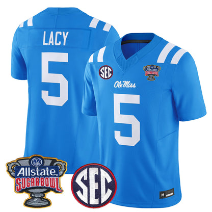 Ole Miss Rebels 2026 Sugar Bowl Vapor Limited Jersey - All Stitched