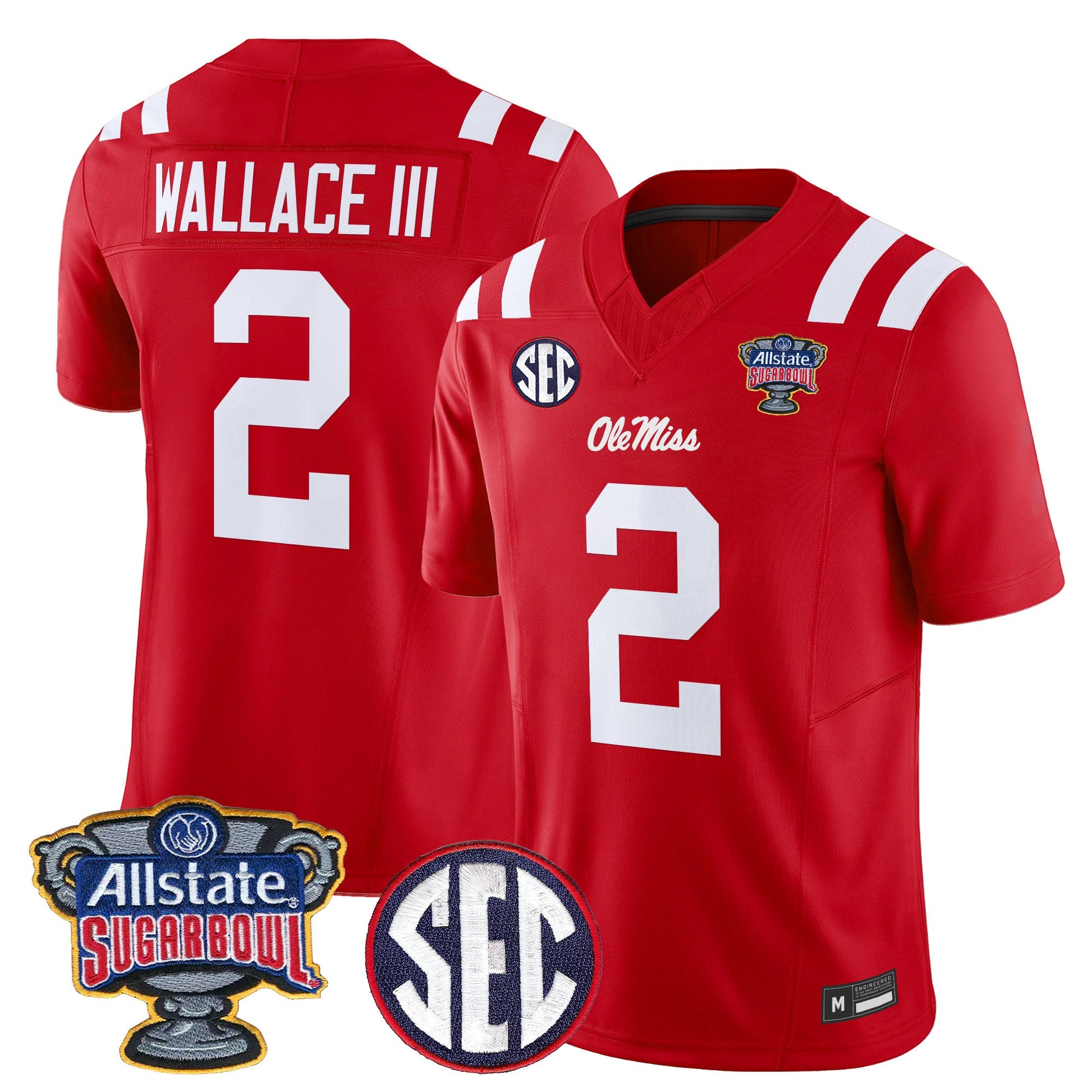 Ole Miss Rebels 2026 Sugar Bowl Vapor Limited Jersey - All Stitched