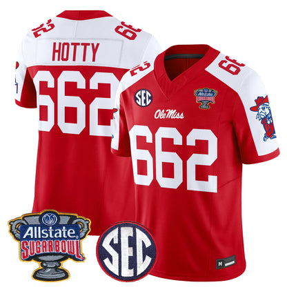 Ole Miss Rebels 2026 Sugar Bowl Vapor Limited Jersey - All Stitched