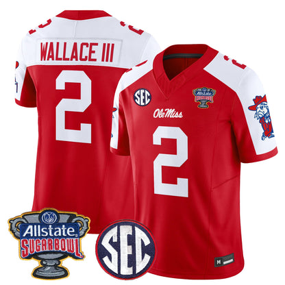 Ole Miss Rebels 2026 Sugar Bowl Vapor Limited Jersey - All Stitched