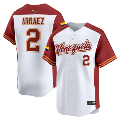 Men's Team Venezuela World Baseball Classic Vapor Premier Jersey - 2026 Roster - All Stitched