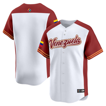 Men's Team Venezuela World Baseball Classic Vapor Premier Jersey - 2026 Roster - All Stitched