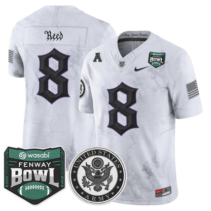 Men's Army Black Knights Honoring 250 Years Of Service And Sacrifice Vapor Limited Jersey - 2025 Fenway Bowl Patch - All Stitched