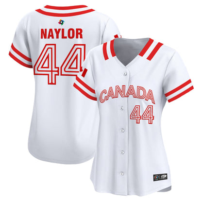 Women's Team Canada World Baseball Classic Vapor Premier Jersey - 2026 Roster (Projected Number) - All Stitched
