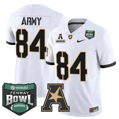 Men's Army Black Knights 2025 Fenway Bowl Vapor Limited Jersey - All Stitched