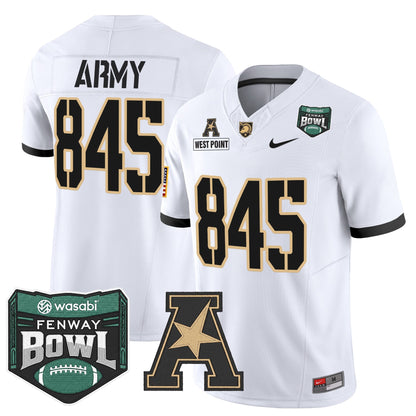 Men's Army Black Knights 2025 Fenway Bowl Vapor Limited Jersey - All Stitched