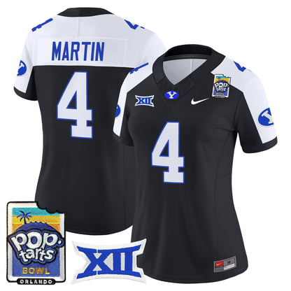 Women's BYU Cougars 2025 Pop-Tarts Bowl Vapor Limited Jersey - All Stitched