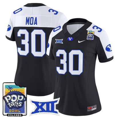 Women's BYU Cougars 2025 Pop-Tarts Bowl Vapor Limited Jersey - All Stitched
